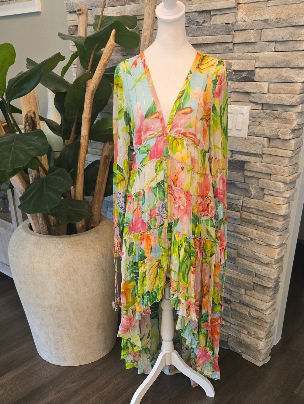Rococo Sand Lora High Low Dress